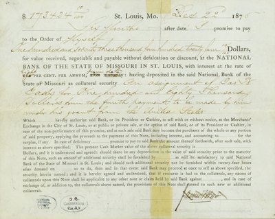 قرض حصل عليه جيمس ف. كيفية استخدام قرض من شركة Eads كضمان بواسطة جيمس ف